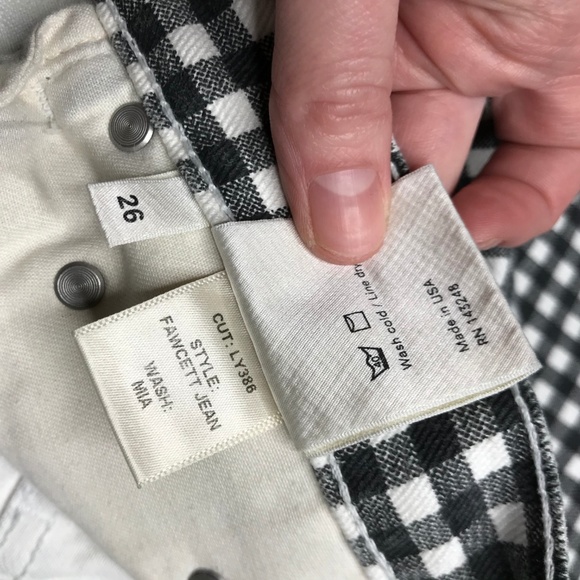 NWOT sold out Reformation Fawcett High Waist Jeans - Picture 7 of 10